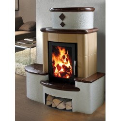 BASEL mokka-melange s lavicou 